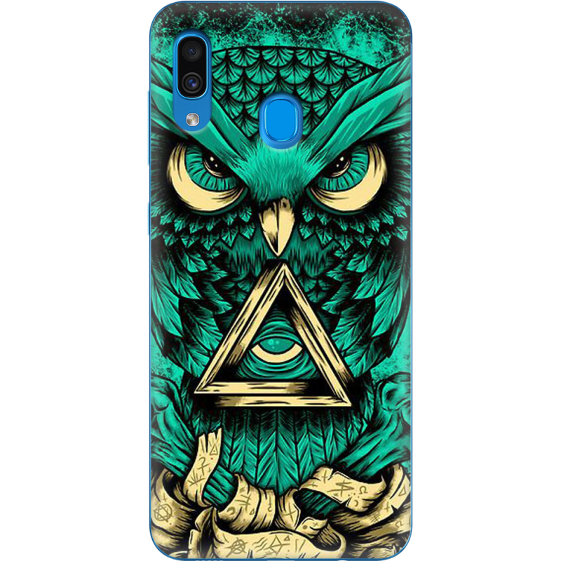 Чехол Uprint Samsung A205 Galaxy A20 Masonic Owl