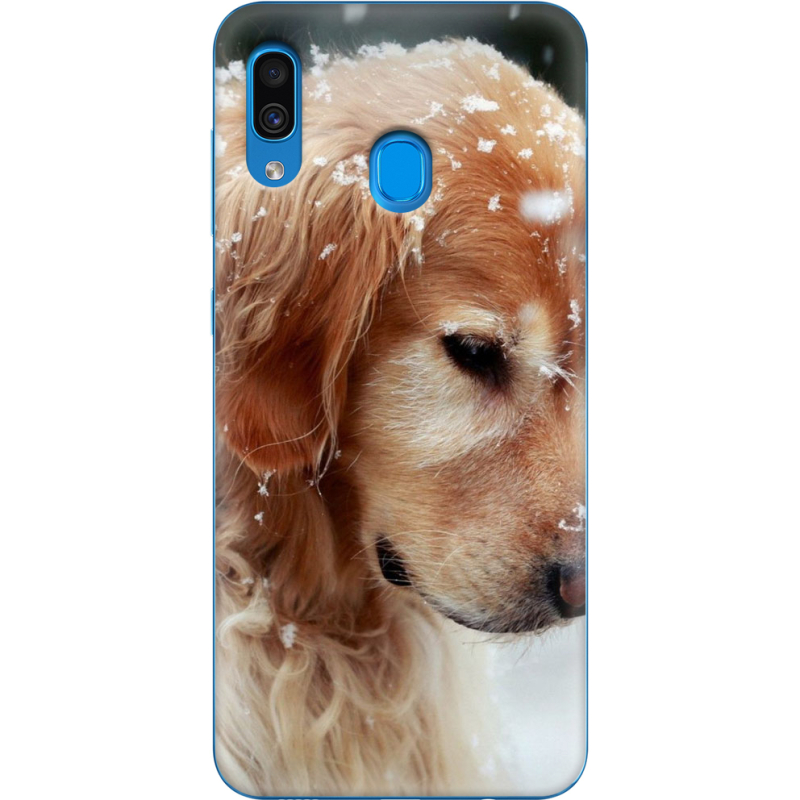 Чехол Uprint Samsung A205 Galaxy A20 Golden Retriever