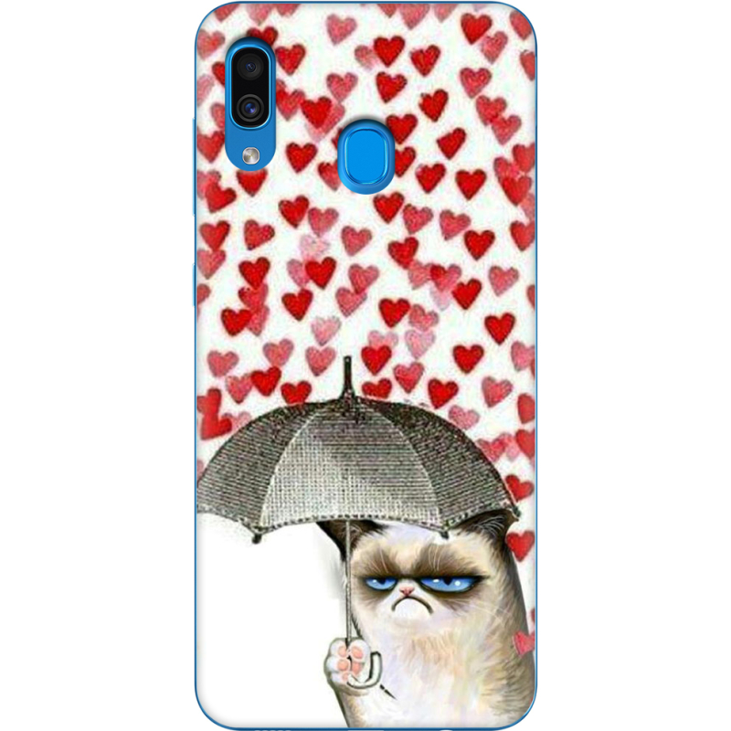 Чехол Uprint Samsung A205 Galaxy A20 Raining Hearts