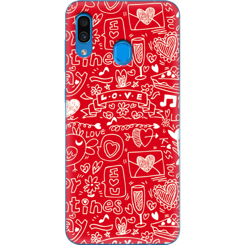 Чехол Uprint Samsung A205 Galaxy A20 Happy Valentines