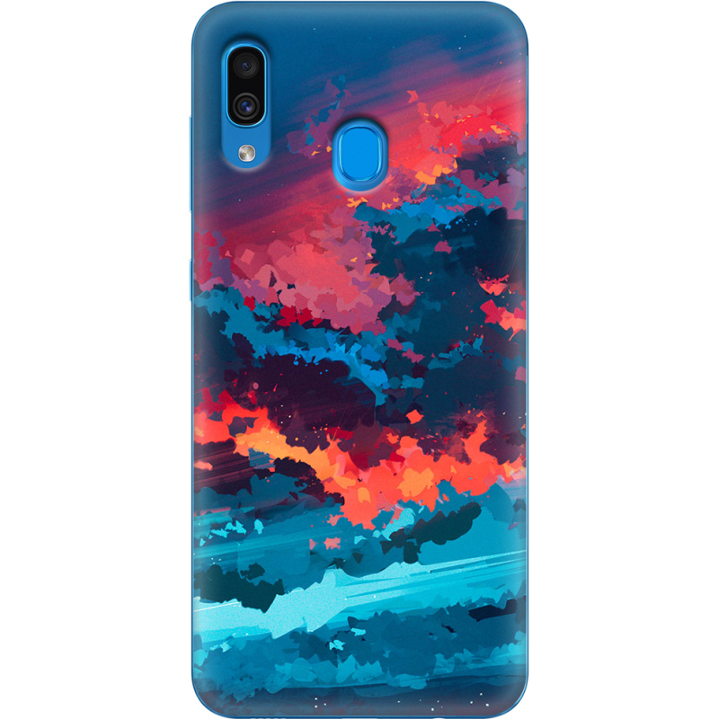 Чехол Uprint Samsung A205 Galaxy A20 Thunderclouds