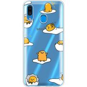 Прозрачный чехол Uprint Samsung A205 Galaxy A20 Gudetama