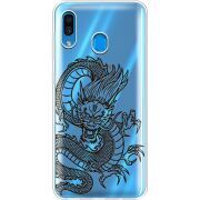 Прозрачный чехол Uprint Samsung A205 Galaxy A20 Chinese Dragon