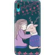 Чехол Uprint Huawei Y7 Pro 2019 Girl and deer