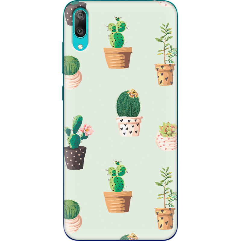 Чехол Uprint Huawei Y7 Pro 2019 L-green Cacti