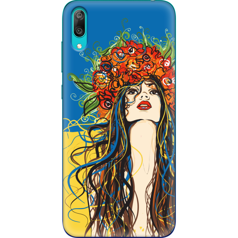 Чехол Uprint Huawei Y7 Pro 2019 Ukraine Girl