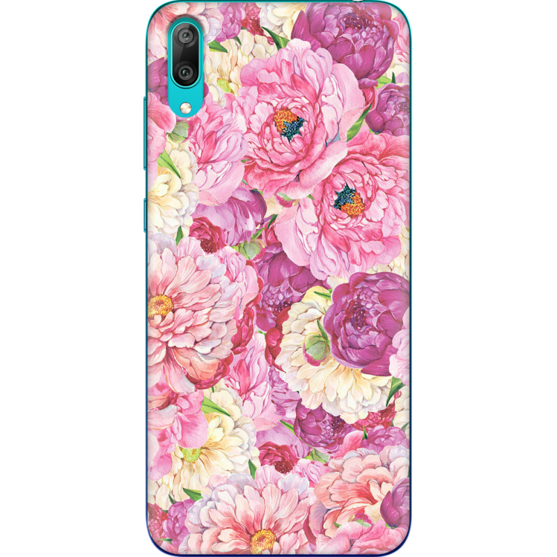 Чехол Uprint Huawei Y7 Pro 2019 Pink Peonies