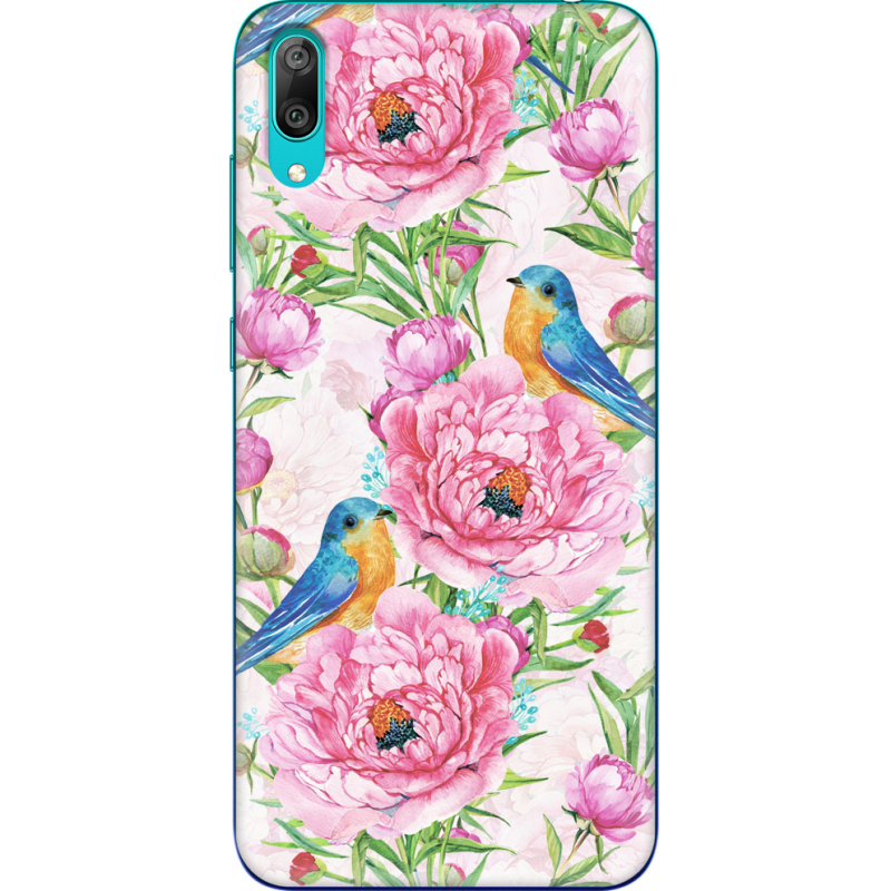 Чехол Uprint Huawei Y7 Pro 2019 Birds and Flowers