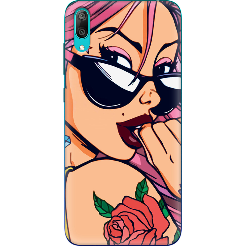 Чехол Uprint Huawei Y7 Pro 2019 Pink Girl