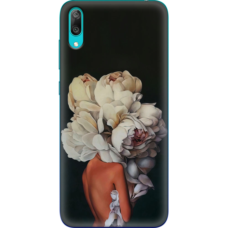 Чехол Uprint Huawei Y7 Pro 2019 Exquisite White Flowers