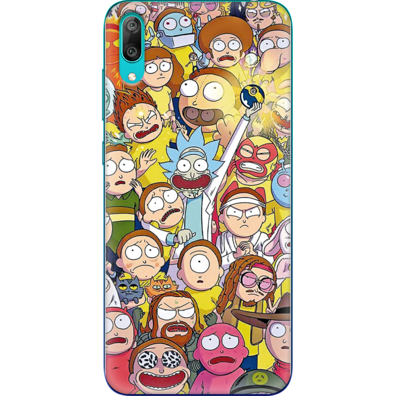 Чехол Uprint Huawei Y7 Pro 2019 Rick and Morty