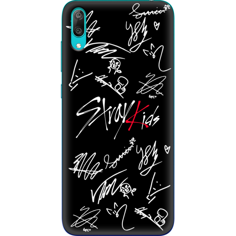 Чехол Uprint Huawei Y7 Pro 2019 Stray Kids автограф