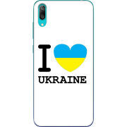 Чехол Uprint Huawei Y7 Pro 2019 I love Ukraine
