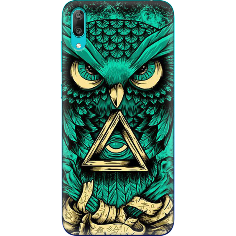 Чехол Uprint Huawei Y7 Pro 2019 Masonic Owl