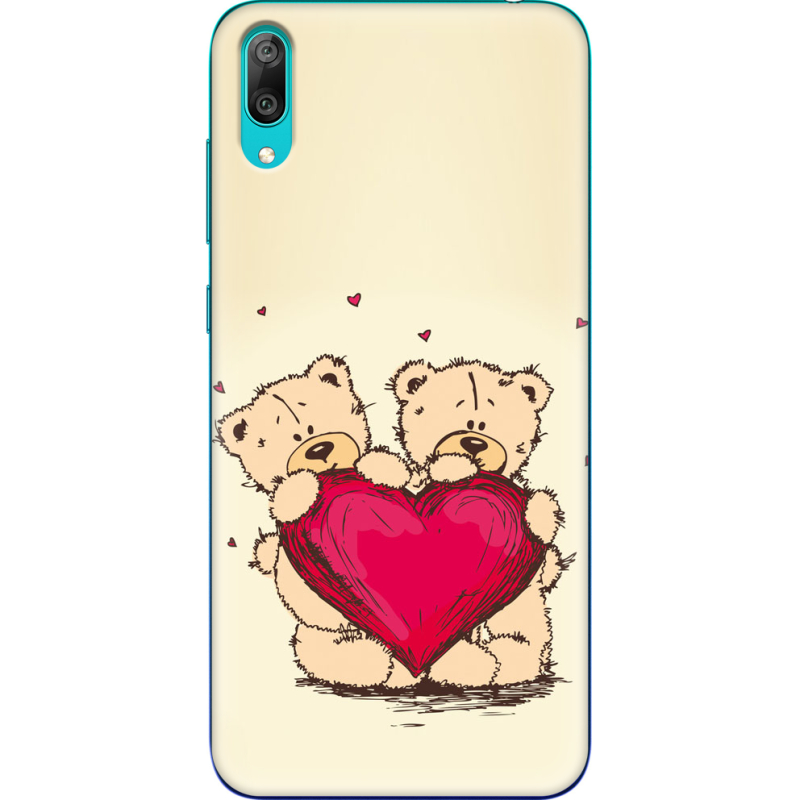 Чехол Uprint Huawei Y7 Pro 2019 Teddy Bear Love