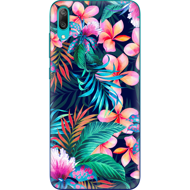 Чехол Uprint Huawei Y7 Pro 2019 flowers in the tropics