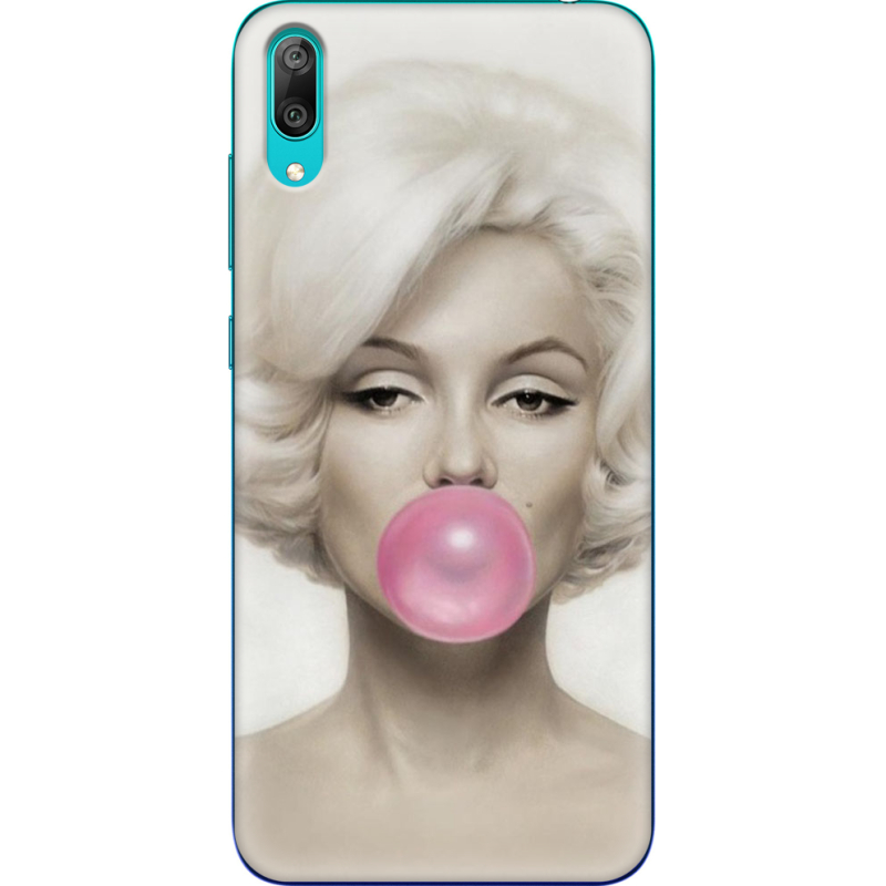 Чехол Uprint Huawei Y7 Pro 2019 Marilyn Monroe Bubble Gum