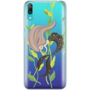 Прозрачный чехол Uprint Huawei Y7 Pro 2019 Cute Mermaid