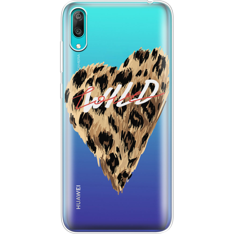 Прозрачный чехол Uprint Huawei Y7 Pro 2019 Wild Love