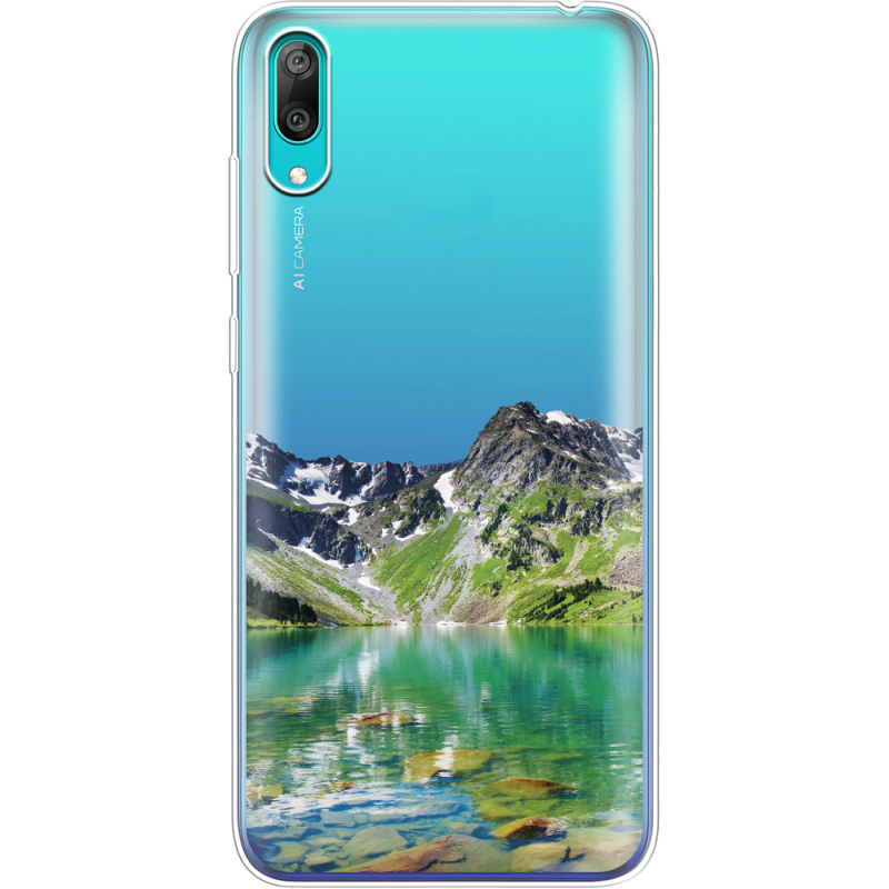 Прозрачный чехол Uprint Huawei Y7 Pro 2019 Green Mountain