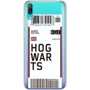 Прозрачный чехол Uprint Huawei Y7 Pro 2019 Ticket Hogwarts