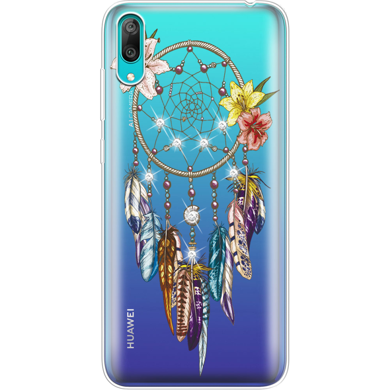 Чехол со стразами Huawei Y7 Pro 2019 Dreamcatcher