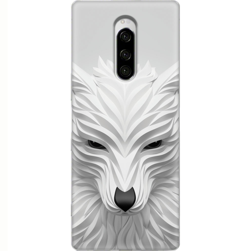 Чехол Uprint Sony Xperia 1 White Wolf