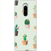 Чехол Uprint Sony Xperia 1 L-green Cacti