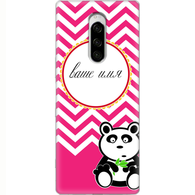 Чехол Uprint Sony Xperia 1 Именной Panda