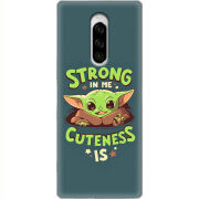 Чехол Uprint Sony Xperia 1 Strong in me Cuteness is