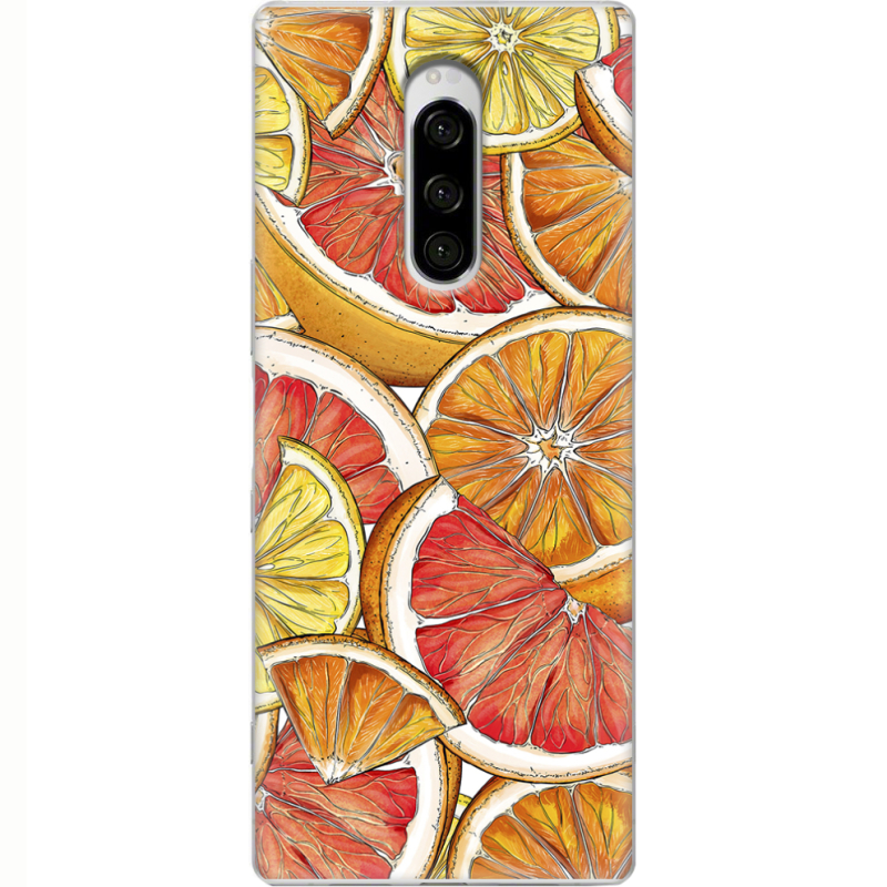 Чехол Uprint Sony Xperia 1 Citrus Pattern