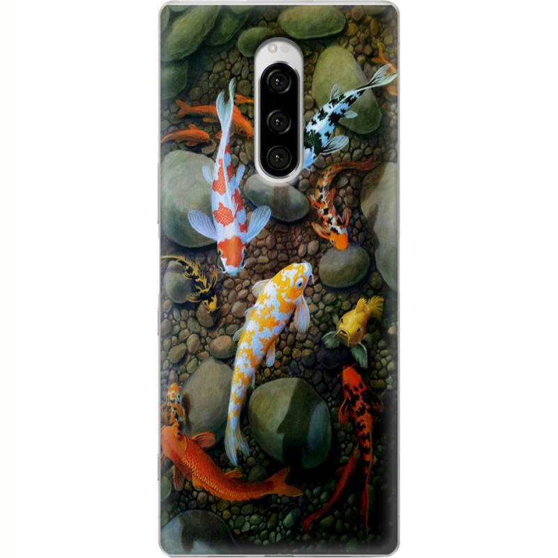 Чехол Uprint Sony Xperia 1 Underwater Koi