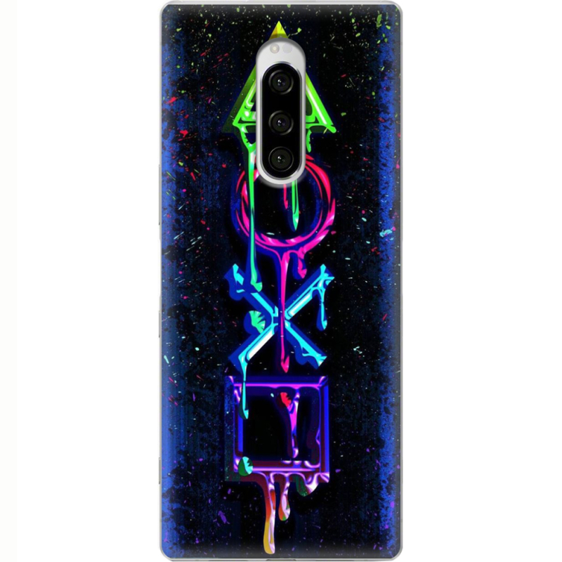 Чехол Uprint Sony Xperia 1 Graffiti symbols