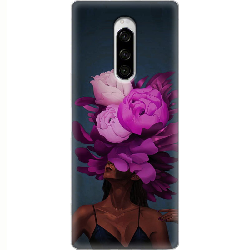 Чехол Uprint Sony Xperia 1 Exquisite Purple Flowers