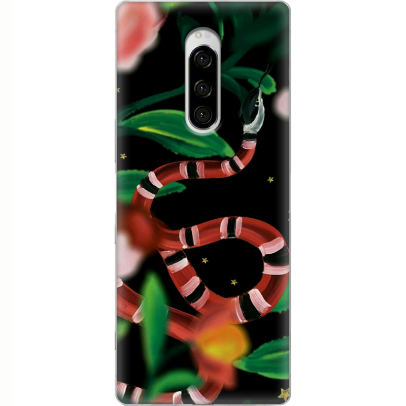 Чехол Uprint Sony Xperia 1 Red Snake