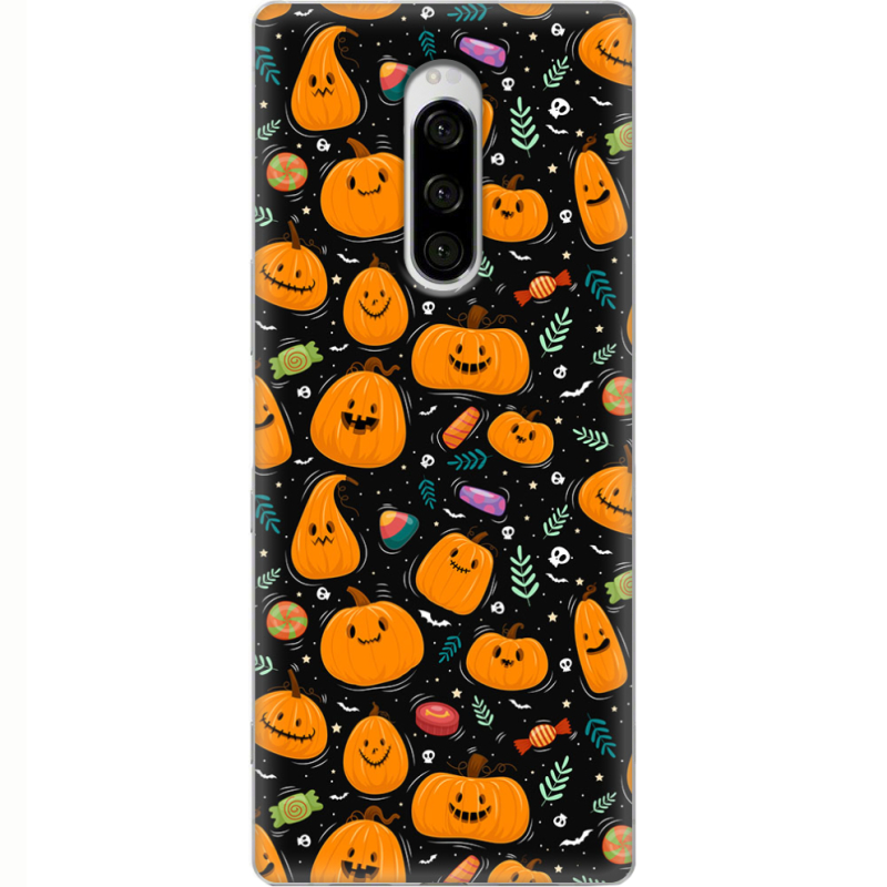 Чехол Uprint Sony Xperia 1 Cute Halloween