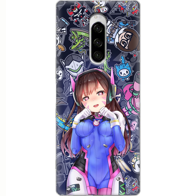 Чехол Uprint Sony Xperia 1 Overwatch D.VA