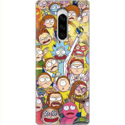 Чехол Uprint Sony Xperia 1 Rick and Morty