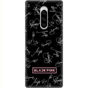 Чехол Uprint Sony Xperia 1 Blackpink автограф