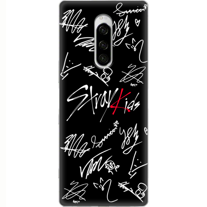 Чехол Uprint Sony Xperia 1 Stray Kids автограф