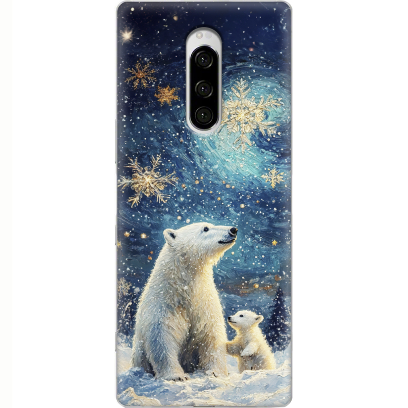 Чехол Uprint Sony Xperia 1 Північні ведмеді