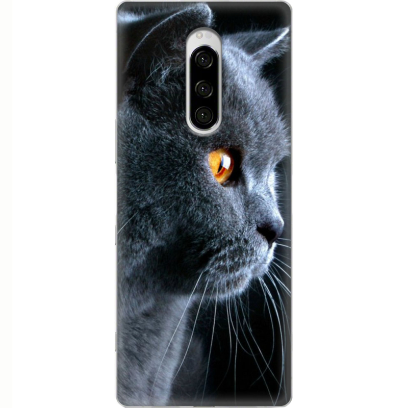 Чехол Uprint Sony Xperia 1 English cat