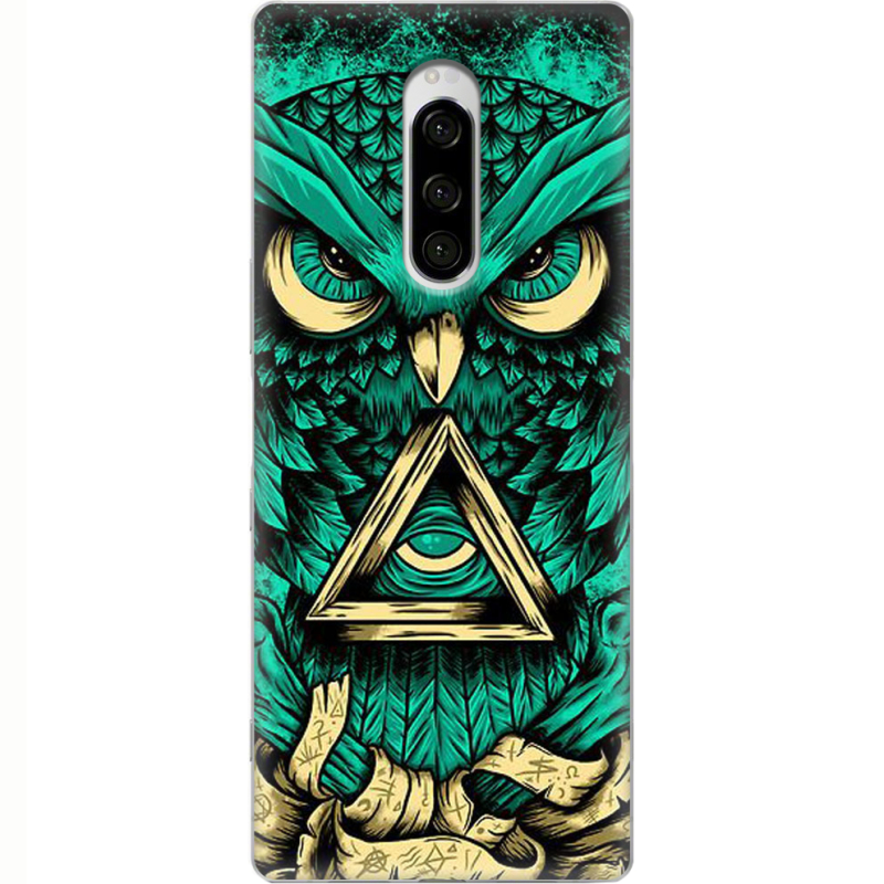 Чехол Uprint Sony Xperia 1 Masonic Owl