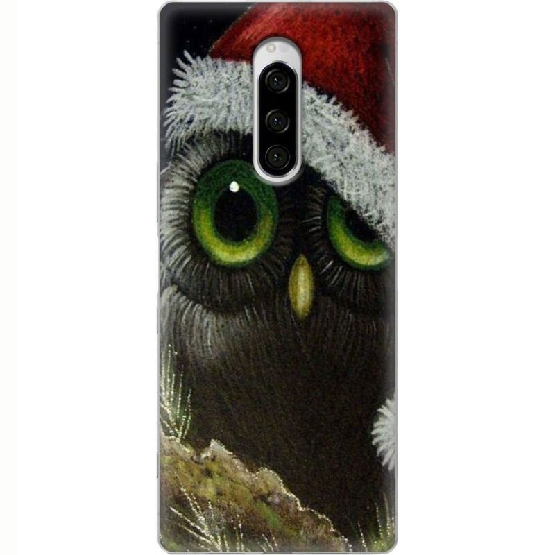 Чехол Uprint Sony Xperia 1 Christmas Owl