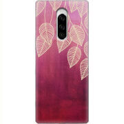 Чехол Uprint Sony Xperia 1 Gold Leaves