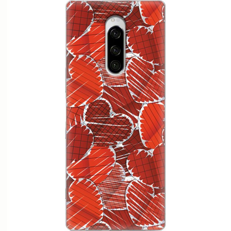 Чехол Uprint Sony Xperia 1 Heart Strings