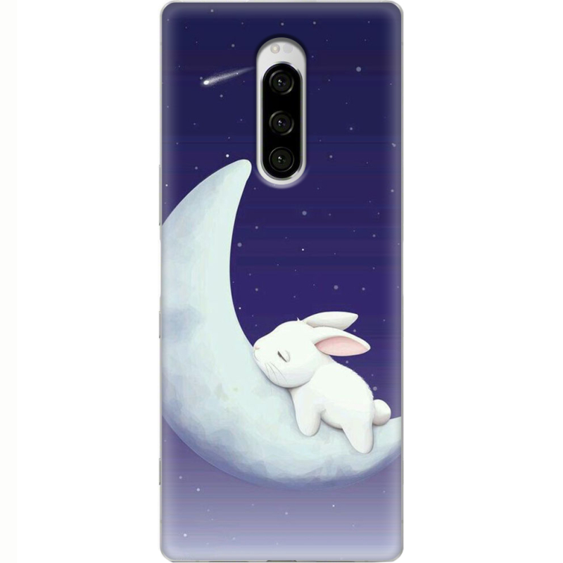 Чехол Uprint Sony Xperia 1 Moon Bunny