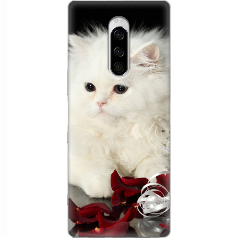 Чехол Uprint Sony Xperia 1 Fluffy Cat