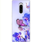 Чехол Uprint Sony Xperia 1 Orchids and Butterflies