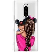 Прозрачный чехол Uprint Sony Xperia 1 Mouse Mommy